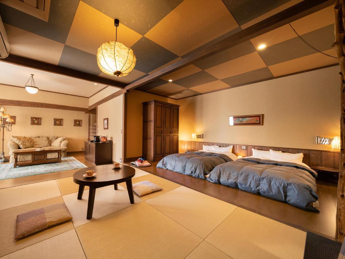Hakkei Hotel Maniwa Bagian luar foto