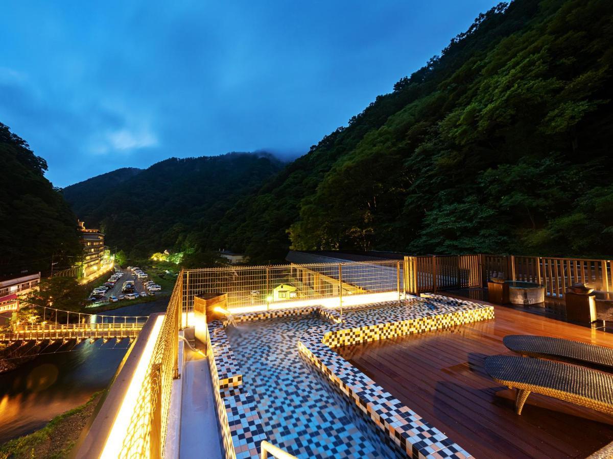 Hakkei Hotel Maniwa Bagian luar foto