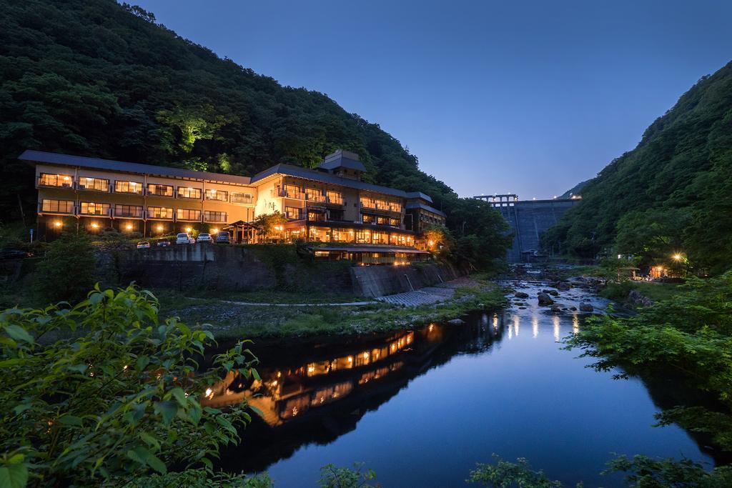 Hakkei Hotel Maniwa Bagian luar foto